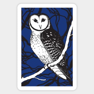 Masked owl Sticker